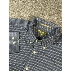 Eddie Bauer Dress Shirt  SZ M Mens‎ Button Down  Long Sleeve